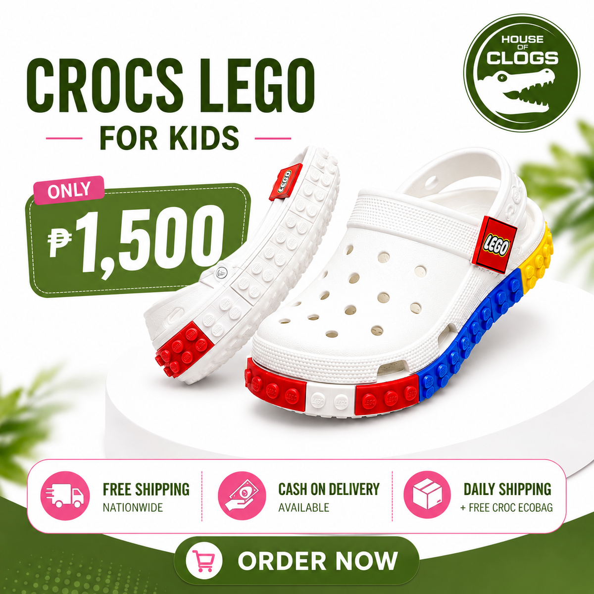 Clogs Lego For Kids